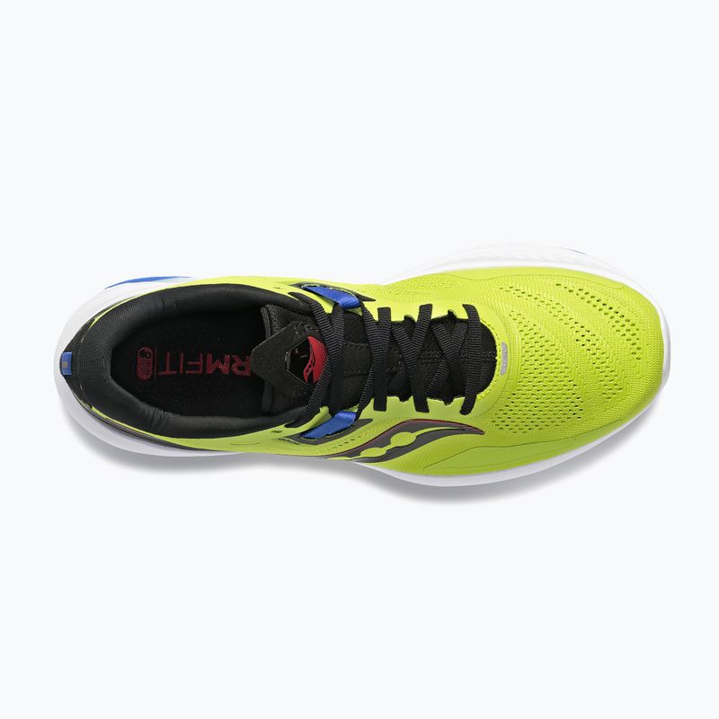 Herren Saucony Guide 15 sauer/blau einmal laufen Schuhe 14
