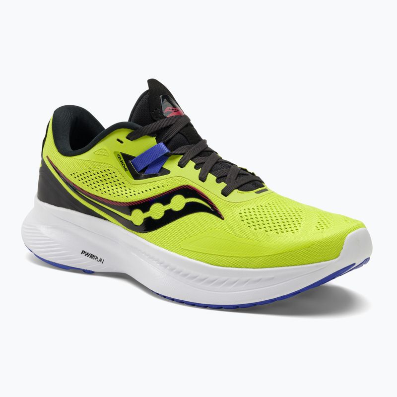 Herren Saucony Guide 15 sauer/blau einmal laufen Schuhe