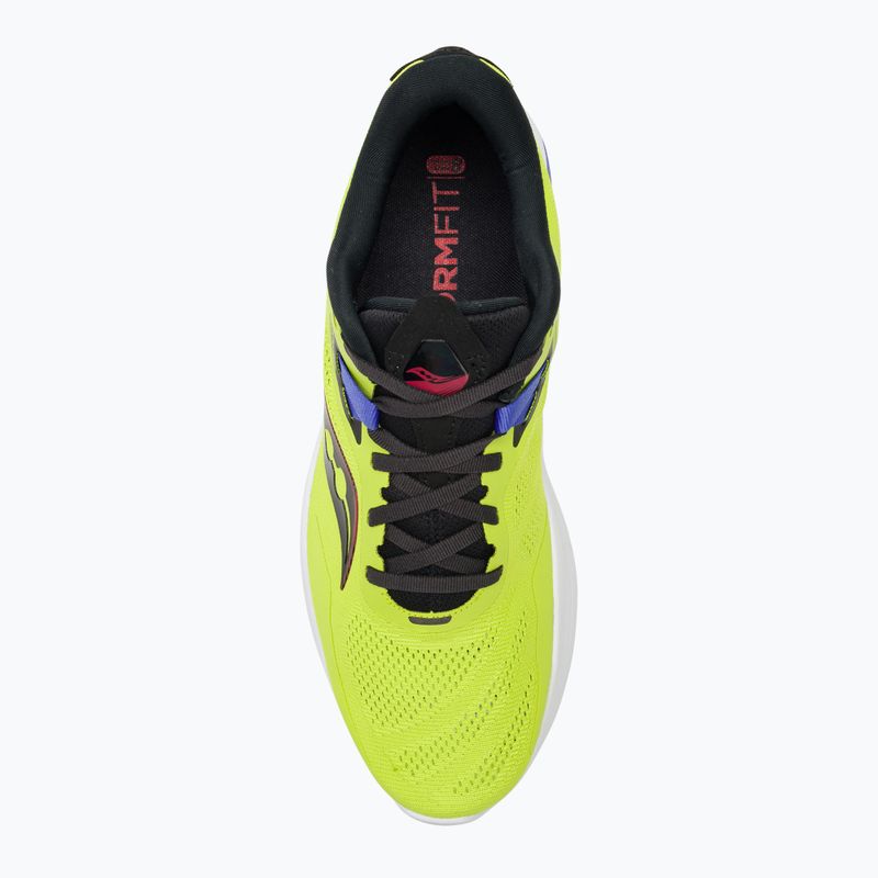 Herren Saucony Guide 15 sauer/blau einmal laufen Schuhe 6