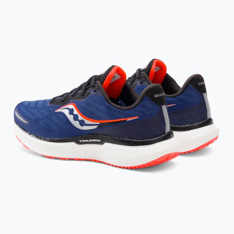 Saucony Triumph 19 Herren Laufschuhe saphir/schwarz 3