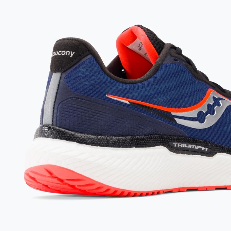 Saucony Triumph 19 Herren Laufschuhe saphir/schwarz 9