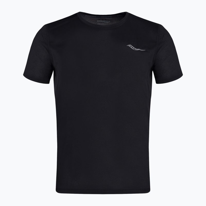 Saucony Herren Stopwatch Laufshirt schwarz SAM800278-BK