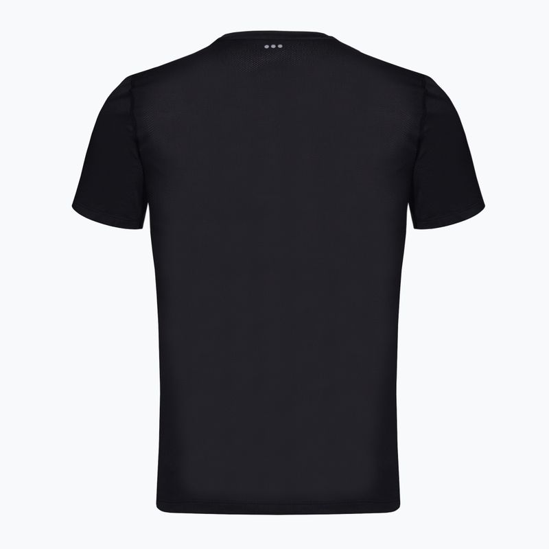 Saucony Herren Stopwatch Laufshirt schwarz SAM800278-BK 2