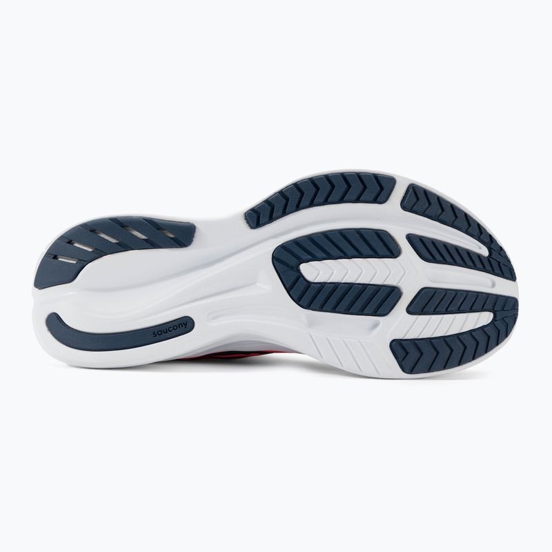 Damen Laufschuhe Saucony Ride 15 vizi rot/nacht 5