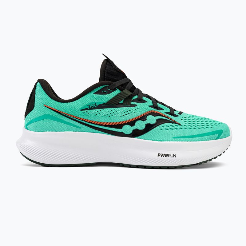 Herren Laufschuhe Saucony Ride 15 cool mint/zest S20729-125 2