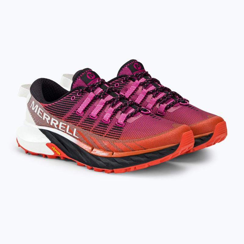 Damen Laufschuhe Merrell Agility Peak 4 rosa-orange J067524 4