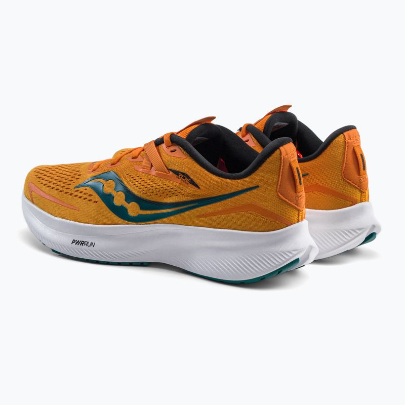 Laufschuhe Herren Saucony Ride 15 gelb S2729 3