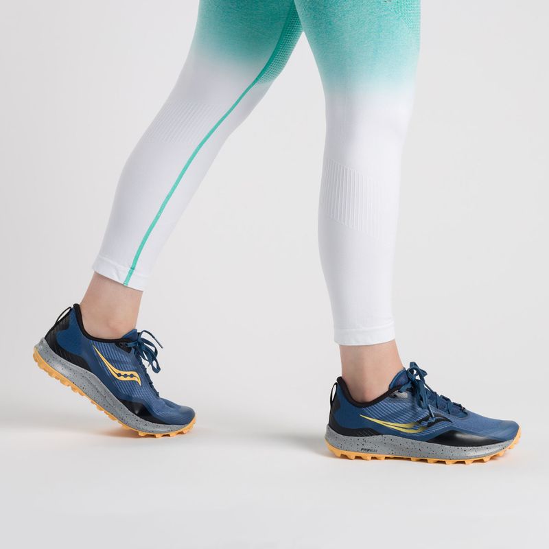 Laufschuhe Damen Saucony Peregrine 12 dunkelblau S1737 2