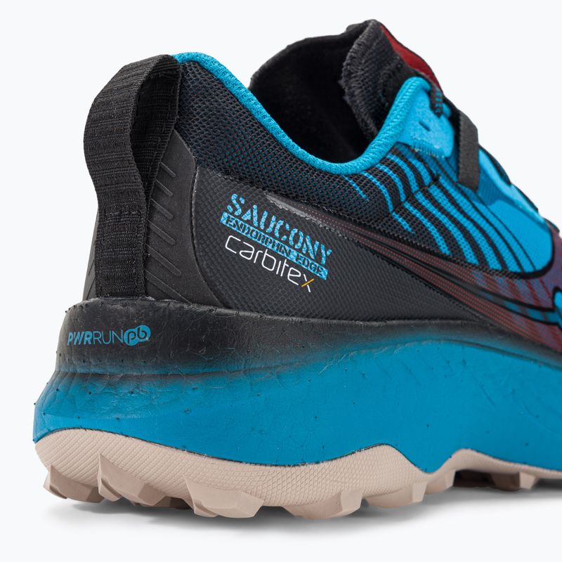 Saucony Endorphin Edge Herren Laufschuhe ozean/schwarz 9