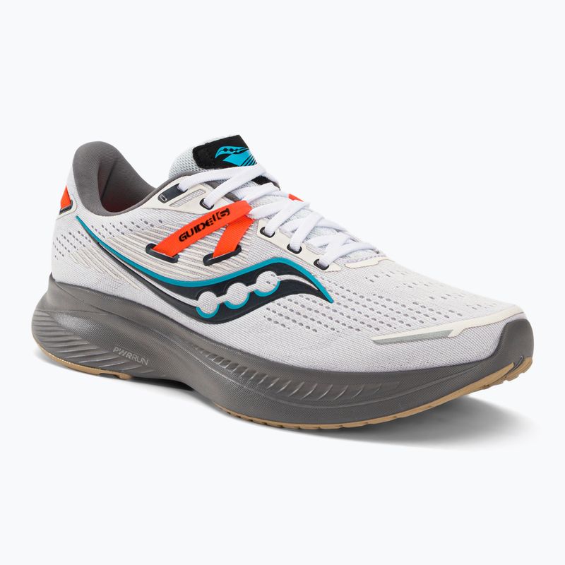 Saucony Guide 16 Herren Laufschuhe weiß und grau S20810-85