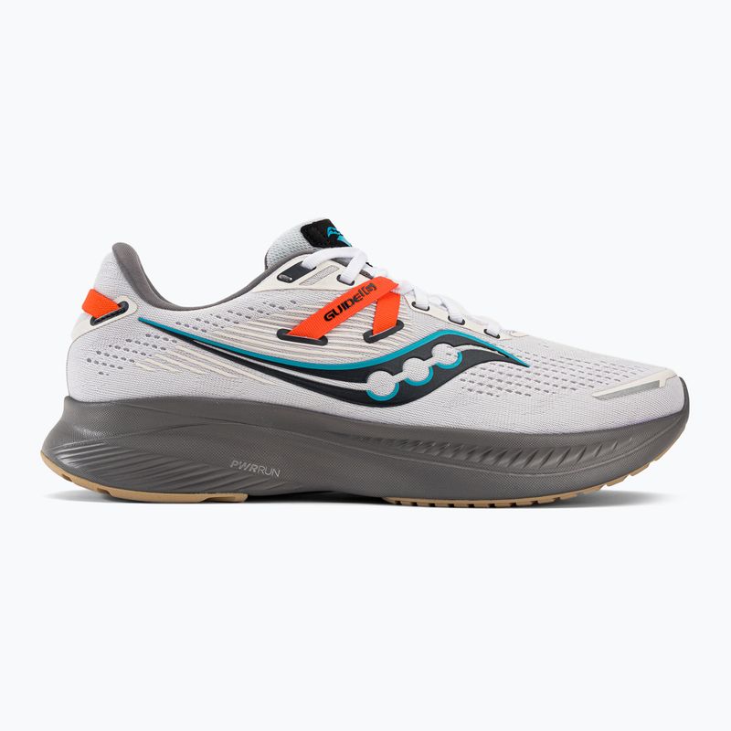 Saucony Guide 16 Herren Laufschuhe weiß und grau S20810-85 2