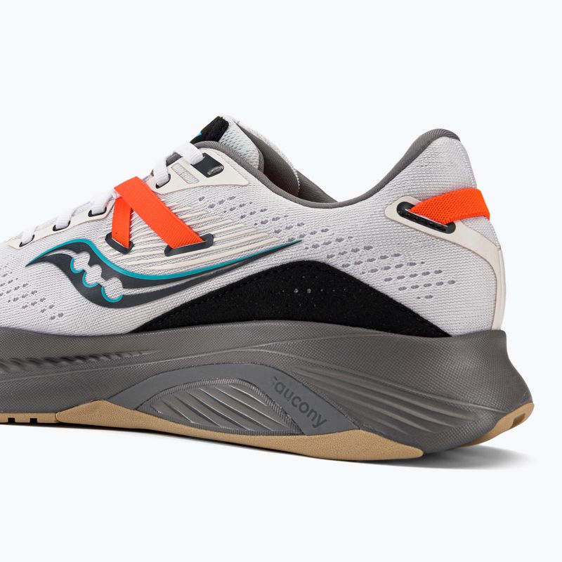 Saucony Guide 16 Herren Laufschuhe weiß und grau S20810-85 10