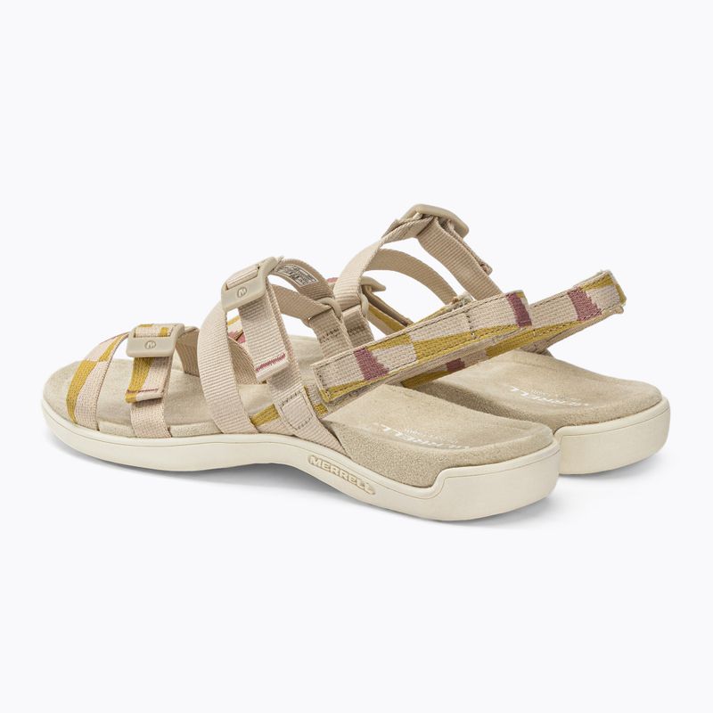 Merrell District 3 Backstrap Web Damen Wandersandalen beige J005434 3