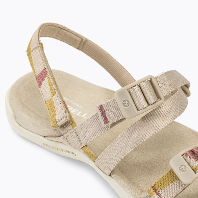Merrell District 3 Backstrap Web Damen Wandersandalen beige J005434 8