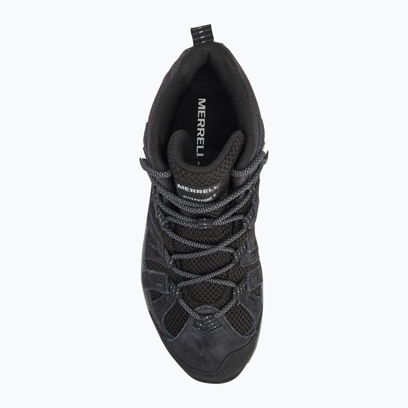 Wanderschuhe Herren Merrell Alverstone 2 Mid GTX black/ black 5
