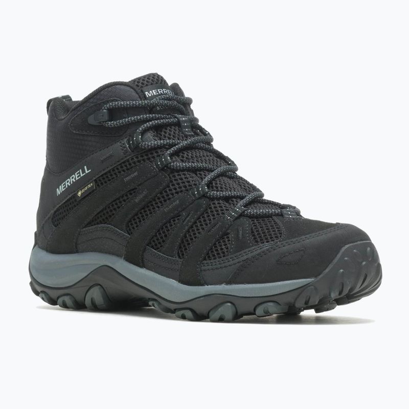Wanderschuhe Herren Merrell Alverstone 2 Mid GTX black/ black 8