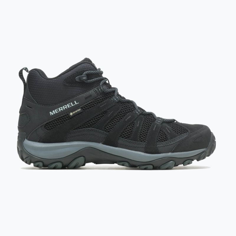 Wanderschuhe Herren Merrell Alverstone 2 Mid GTX black/ black 9