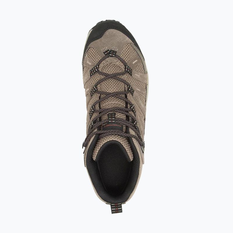Herren-Trekking-Stiefel Merrell Alverstone 2 Mid WP boulder/brindle 10