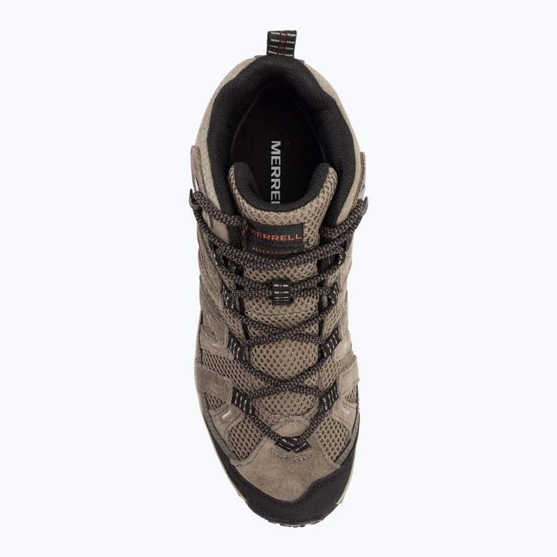 Herren-Trekking-Stiefel Merrell Alverstone 2 Mid WP boulder/brindle 6
