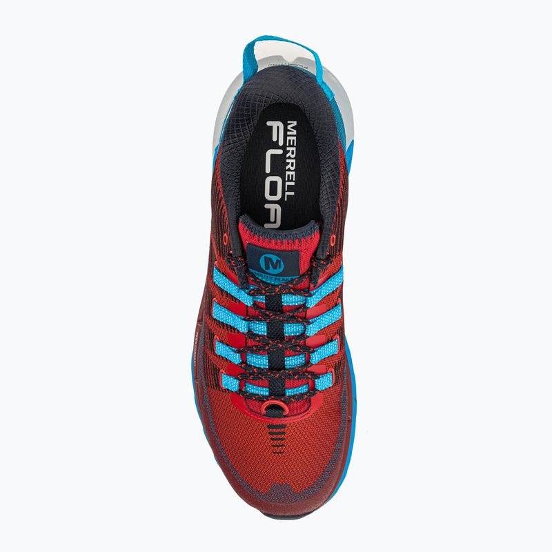 Herren Merrell Agility Peak 4 rot-blau Laufschuhe J067463 7