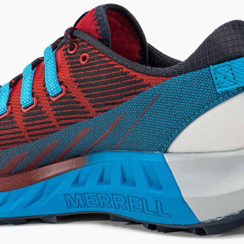 Herren Merrell Agility Peak 4 rot-blau Laufschuhe J067463 11