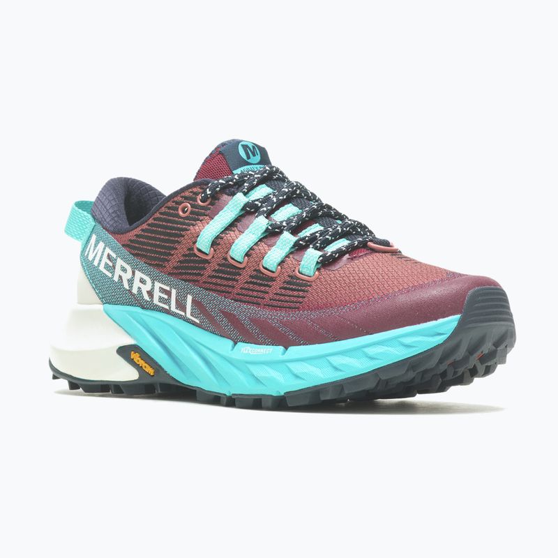 Merrell Agility Peak 4 Damen Laufschuhe burgund-blau J067546 11