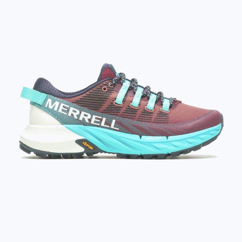 Merrell Agility Peak 4 Damen Laufschuhe burgund-blau J067546 12