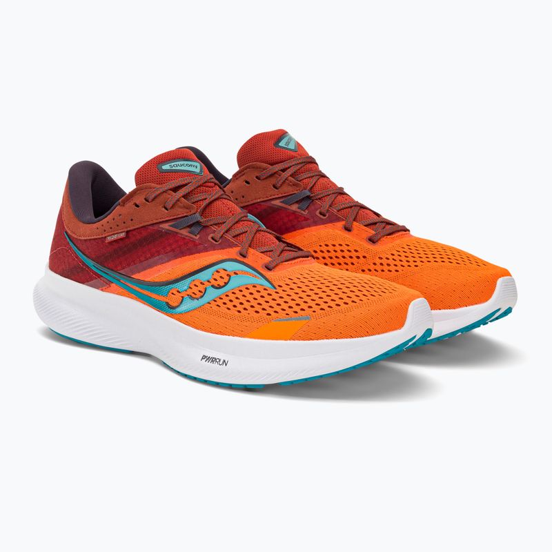 Saucony Ride 16 Herren Laufschuhe orange-rot S20830-25 4