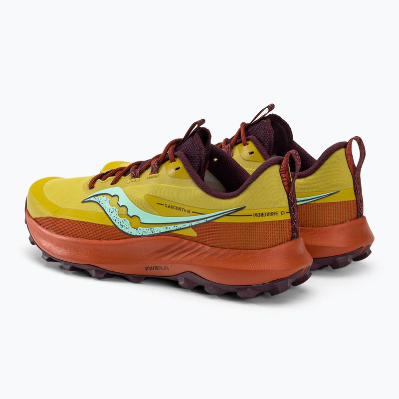 Herren Laufschuhe Saucony Peregrine 13 gelb-orange S20838-35 4