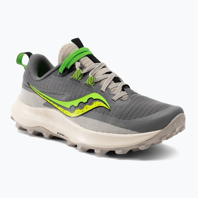 Damen Laufschuhe Saucony Peregrine 13 gravel/slime