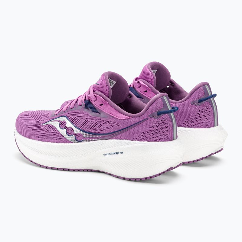 Damen Laufschuhe Saucony Triumph 21 grape/indigo 4