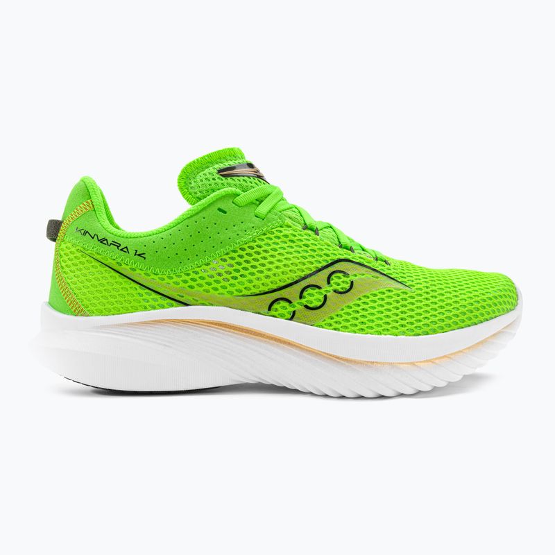 Saucony Kinvara 14 Slime/Gold Herren Laufschuhe 3