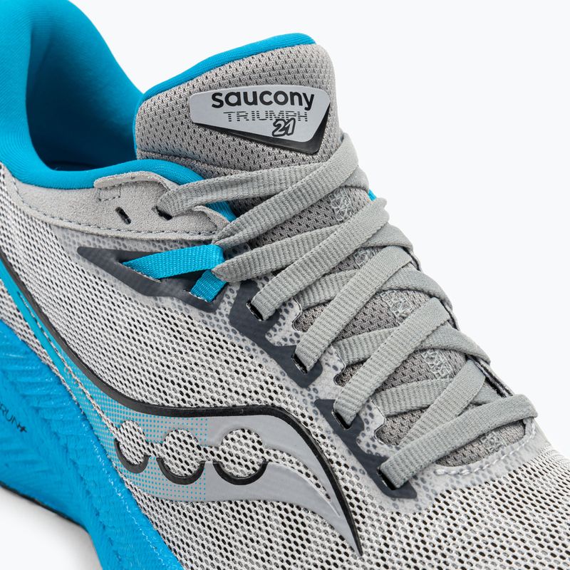 Herren Laufschuhe Saucony Triumph 21 echo silber 9