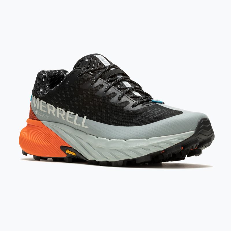 Laufschuhe Herren Merrell Agility Peak 5 Gtx black / tangerine 8