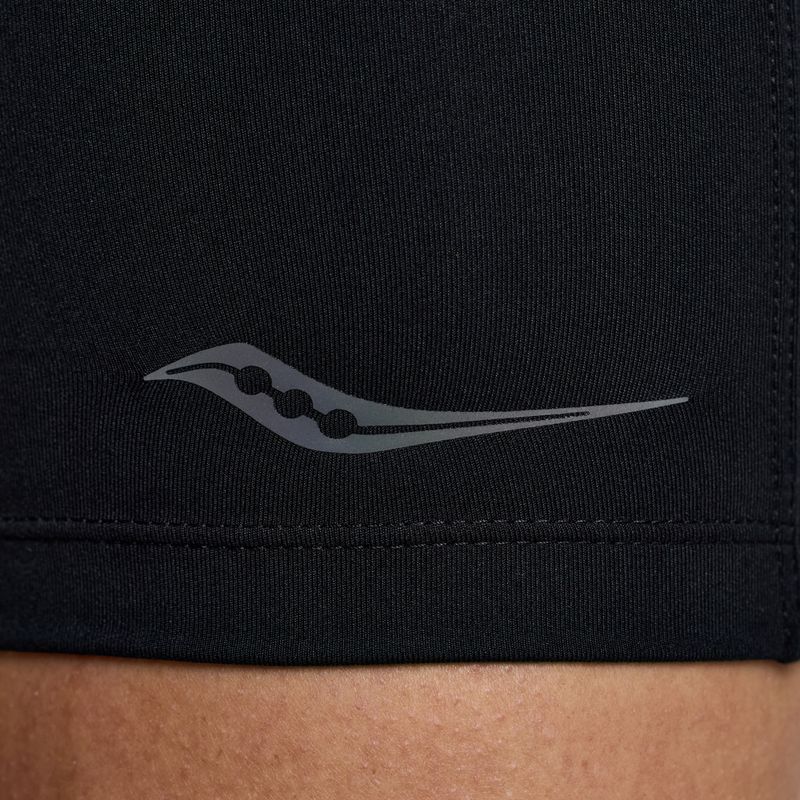 Damen Laufshorts Saucony Fortify 6" schwarz 5