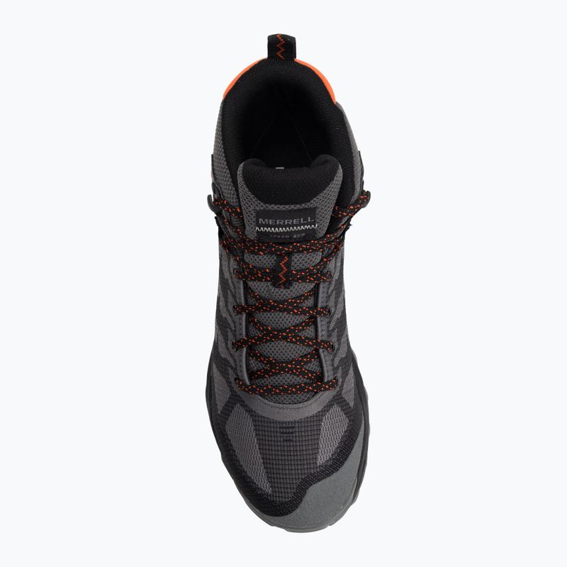 Herrenschuhe Merrell Speed Eco Mid WP charcoal/tangerine 5