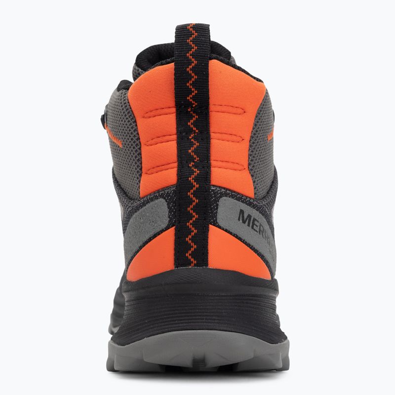 Herrenschuhe Merrell Speed Eco Mid WP charcoal/tangerine 6