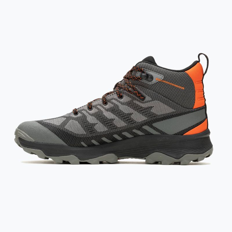Herrenschuhe Merrell Speed Eco Mid WP charcoal/tangerine 10