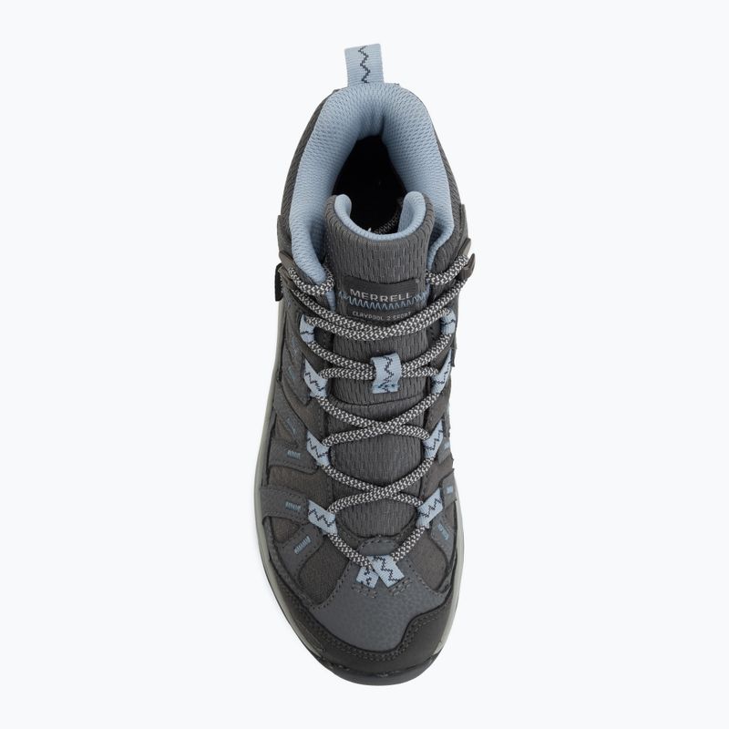 Damen-Wanderschuhe Merrell Claypool 2 Sport Mid Gtx rock 5