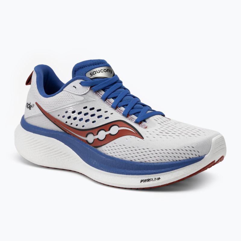 Laufschuhe Herren Saucony Ride 17 white/cobalt