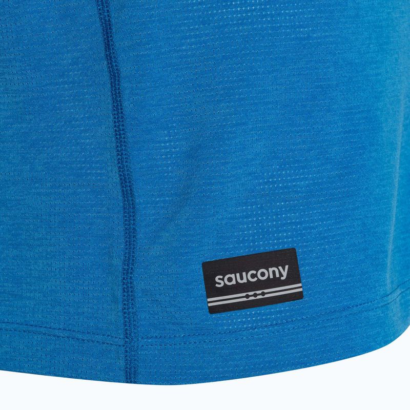 Lauf Tank Top Herren Saucony Stopwatch Singlet cobalt heather 4