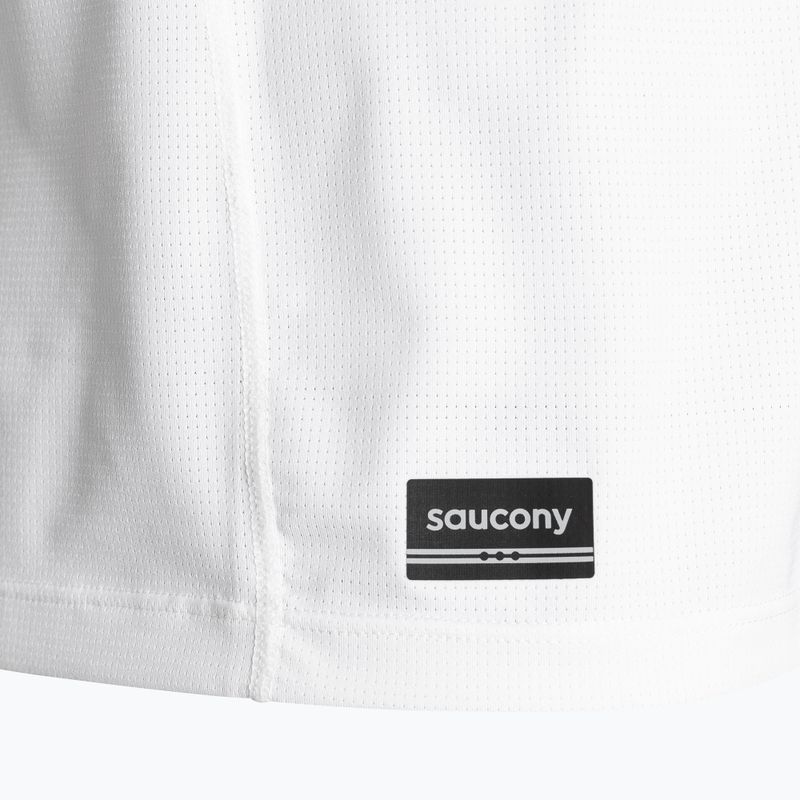 Lauf Tank Top Herren Saucony Stopwatch Singlet white 4