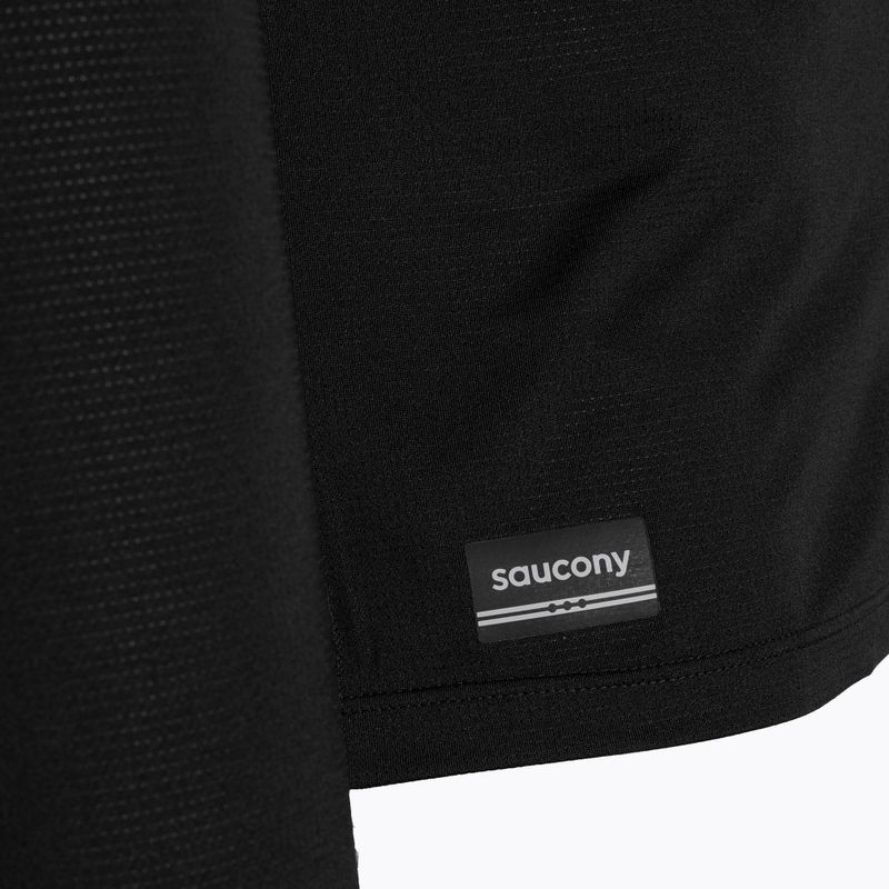 Lauf Longsleeve  Herren Saucony Stopwatch black 3