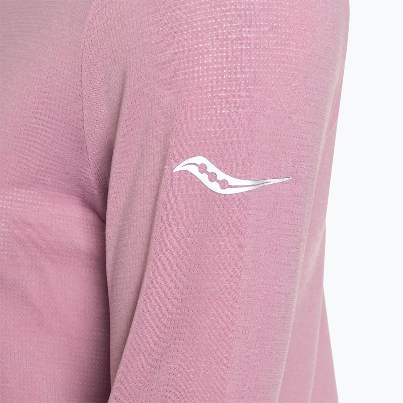 Lauf Longsleeve  Damen Saucony Stopwatch orchid heather 5