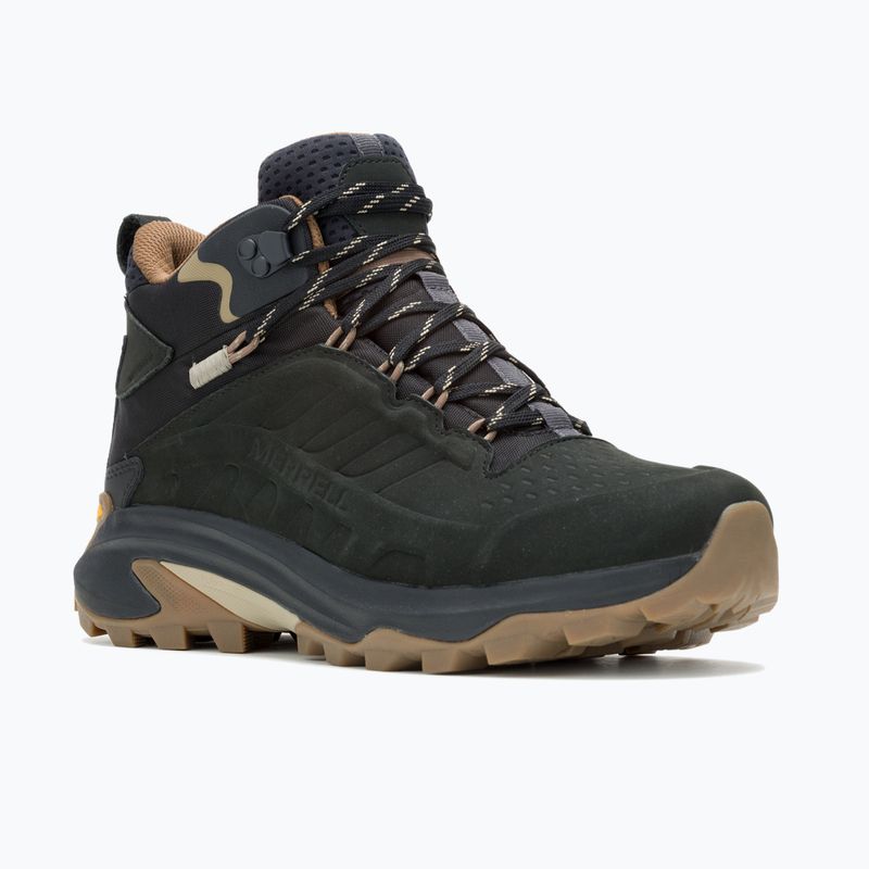 Wanderschuhe Herren Merrell Moab Speed 2 Ltr Mid Wp black 8