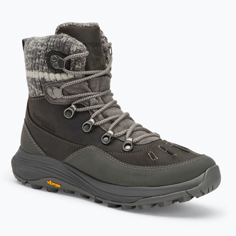 Merrell Siren 4 Thermo Mid Zip WP Damen Schneestiefel anthrazit