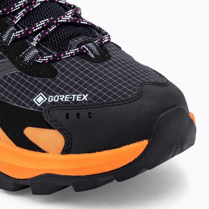 Wanderschuhe Herren Merrell Moab Speed 2 Gtx black/orange 7