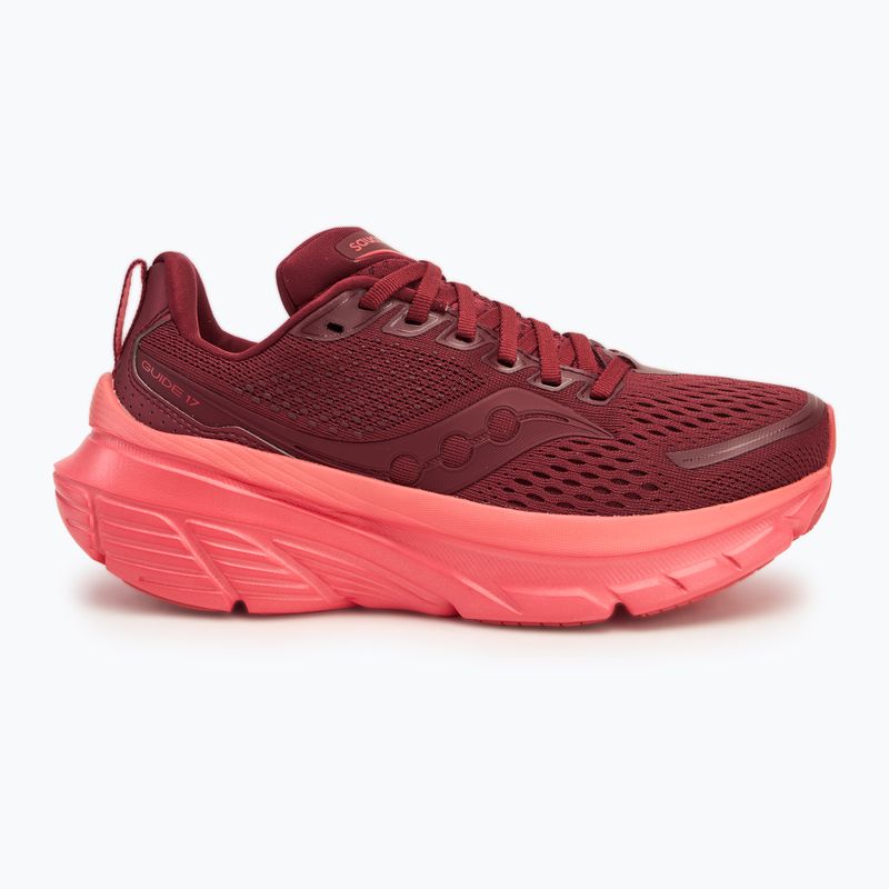 Laufschuhe Damen Saucony Guide 17 currant/cayenne 2