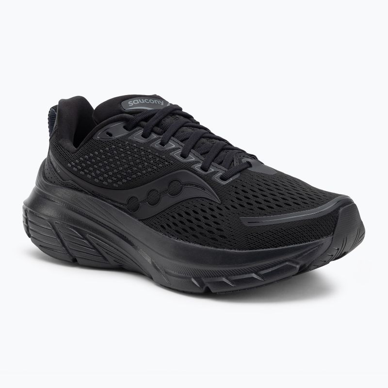 Herren Laufschuhe Saucony Guide 17 schwarz/schwarz