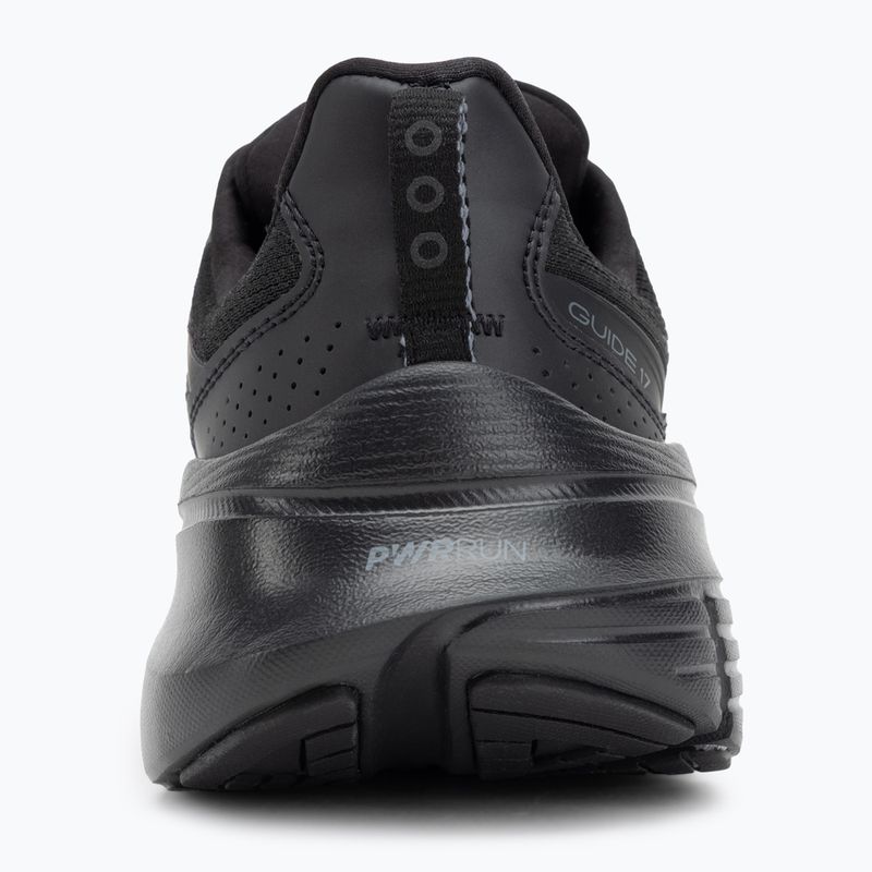 Herren Laufschuhe Saucony Guide 17 schwarz/schwarz 6